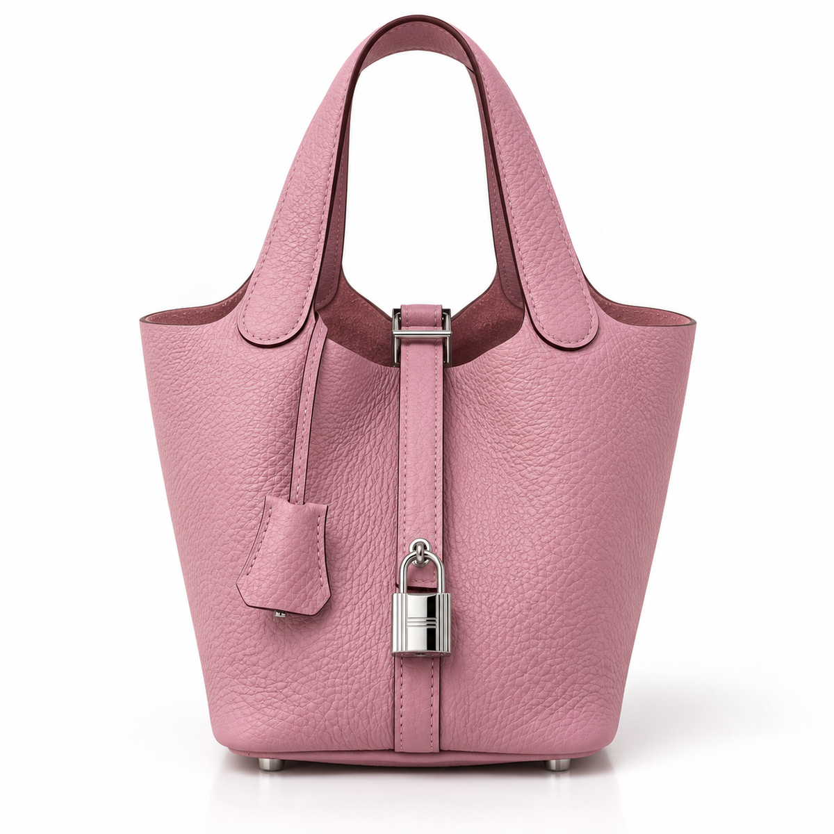 Hermès Mauve Sylvestre Clemence Picotin Lock 18 PM, Palladium Hardware, Full Set, U Stamp, 2022 | Shop Authentique Lux