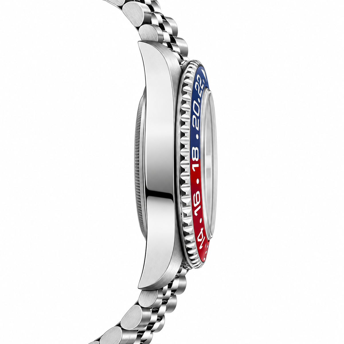ROLEX GMT-Master II Pepsi, Black Dial, Jubilee Bracelet, 2021 | Shop Authentique Lux