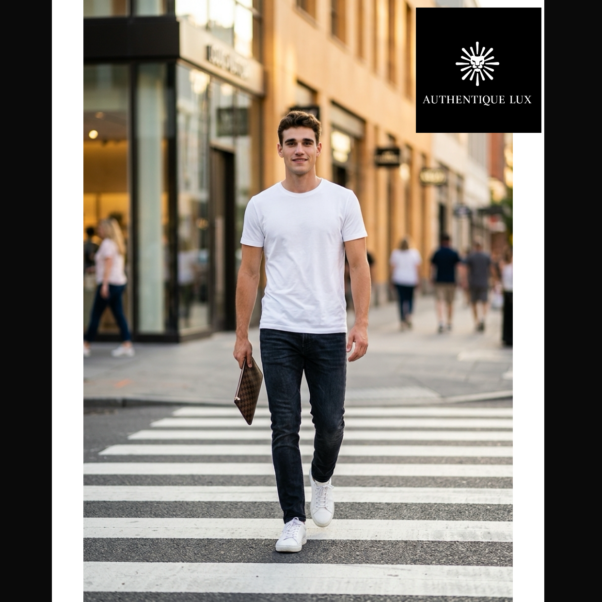 Louis Vuitton Damier Ebene Pochette | Shop Authentique Lux