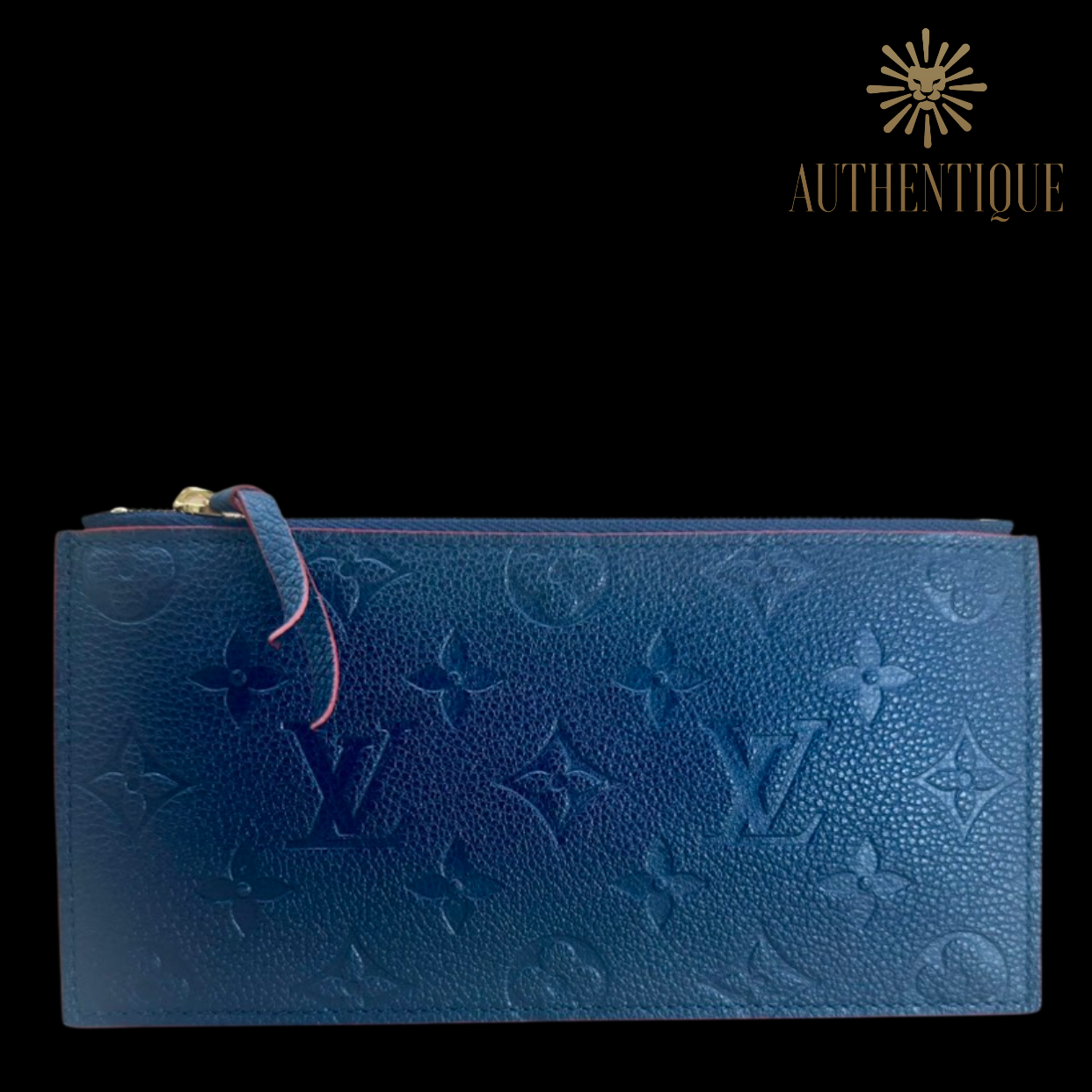 Louis Vuitton Marine Rouge Empreinte Pochette Felicie Chain Wallet - 2-Piece Set