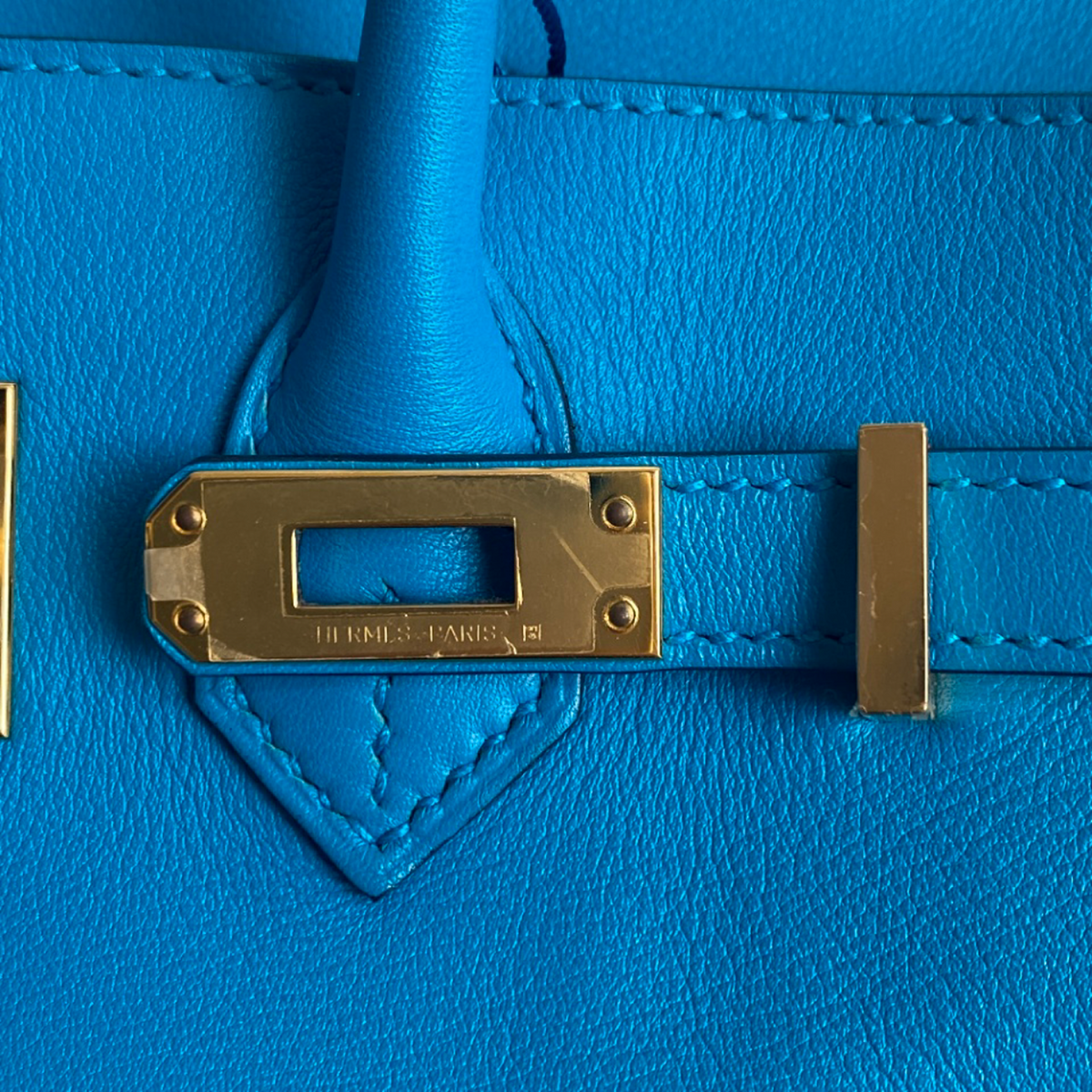 Hermès Birkin 25, Bleu Frida Swift Leather, GHW, Full Set, 2020 | Shop Authentique Lux