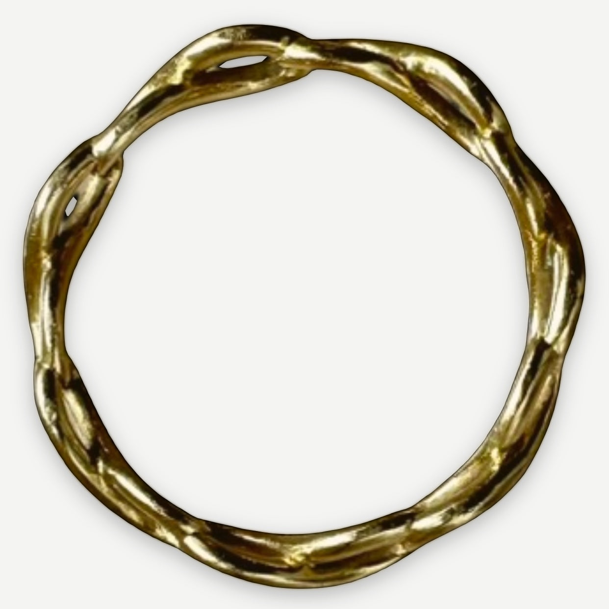 Tiffany & Co. Infinity Ring, 18K Yellow Gold, US Size 4.5 | Shop Authentique Lux