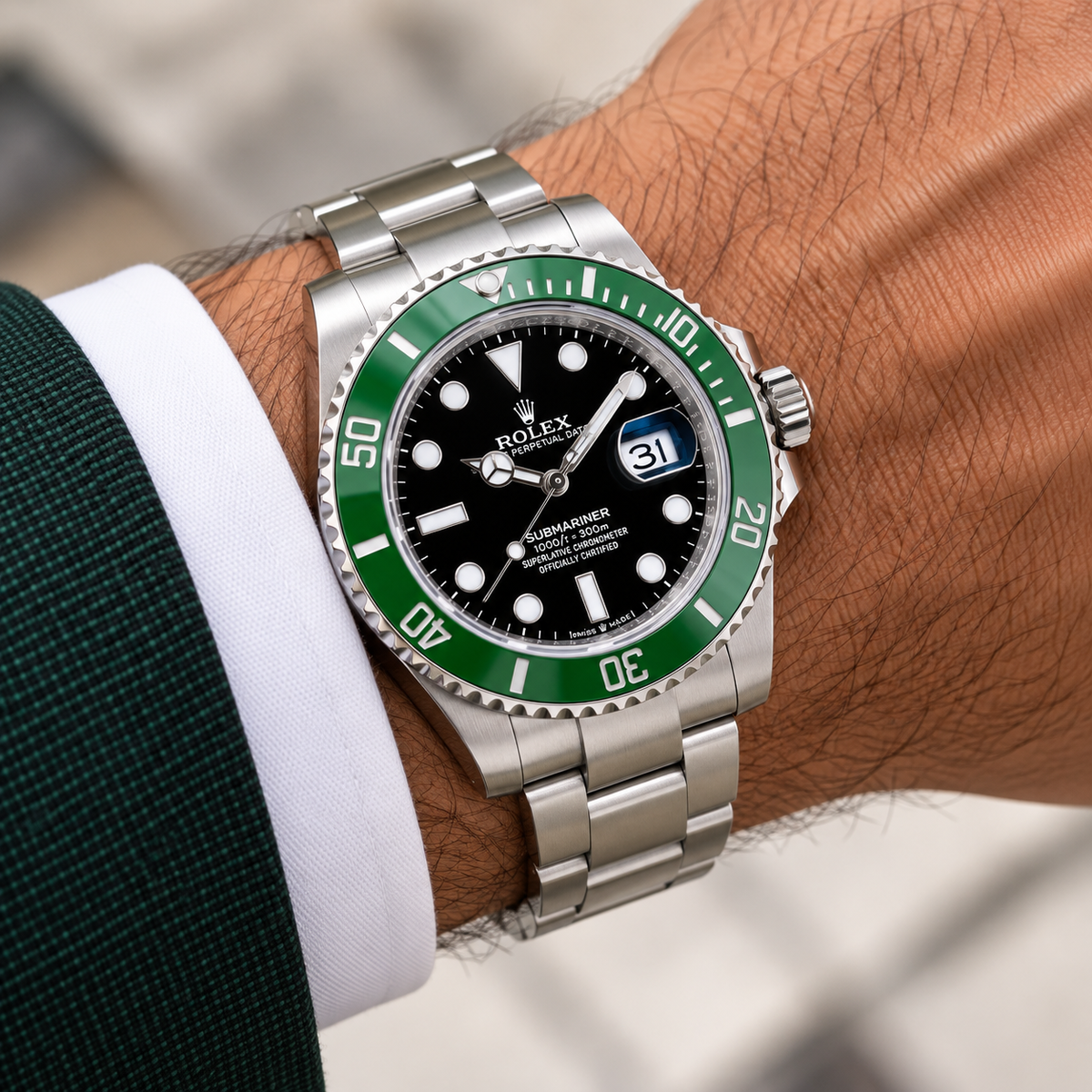 ROLEX Submariner Date Starbucks, Black Dial, 2025 | Shop Authentique Lux