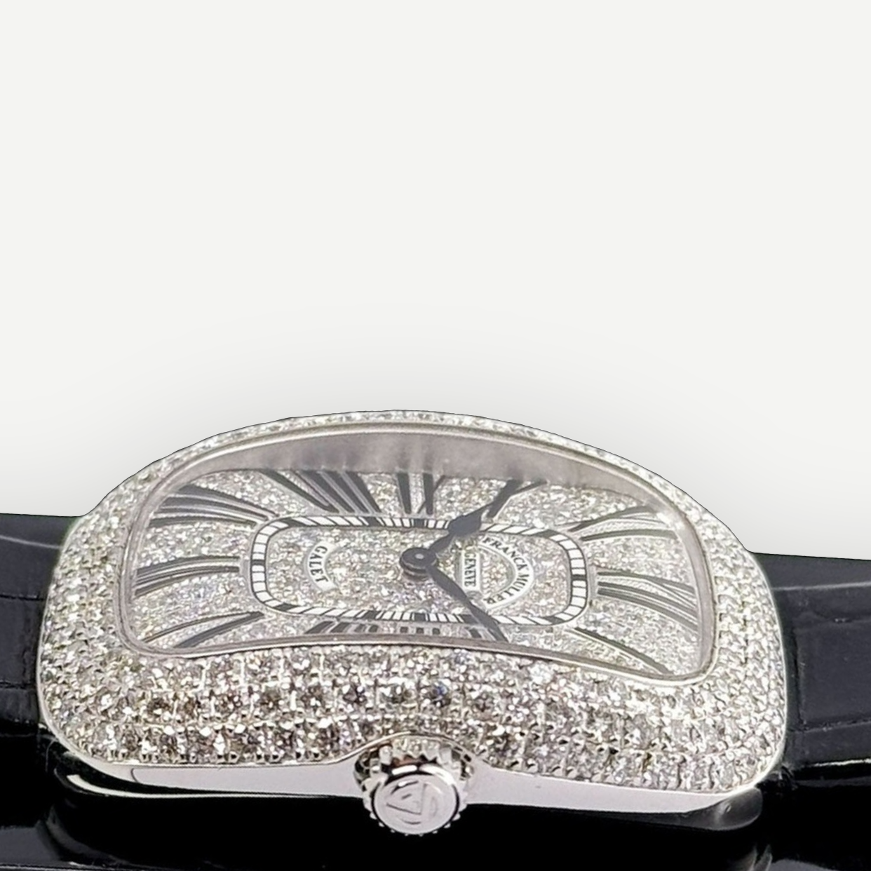 Franck Muller Galet 3002 M QZ R, Factory Diamond-Set, Full Set, 2024 | Shop Authentique Lux