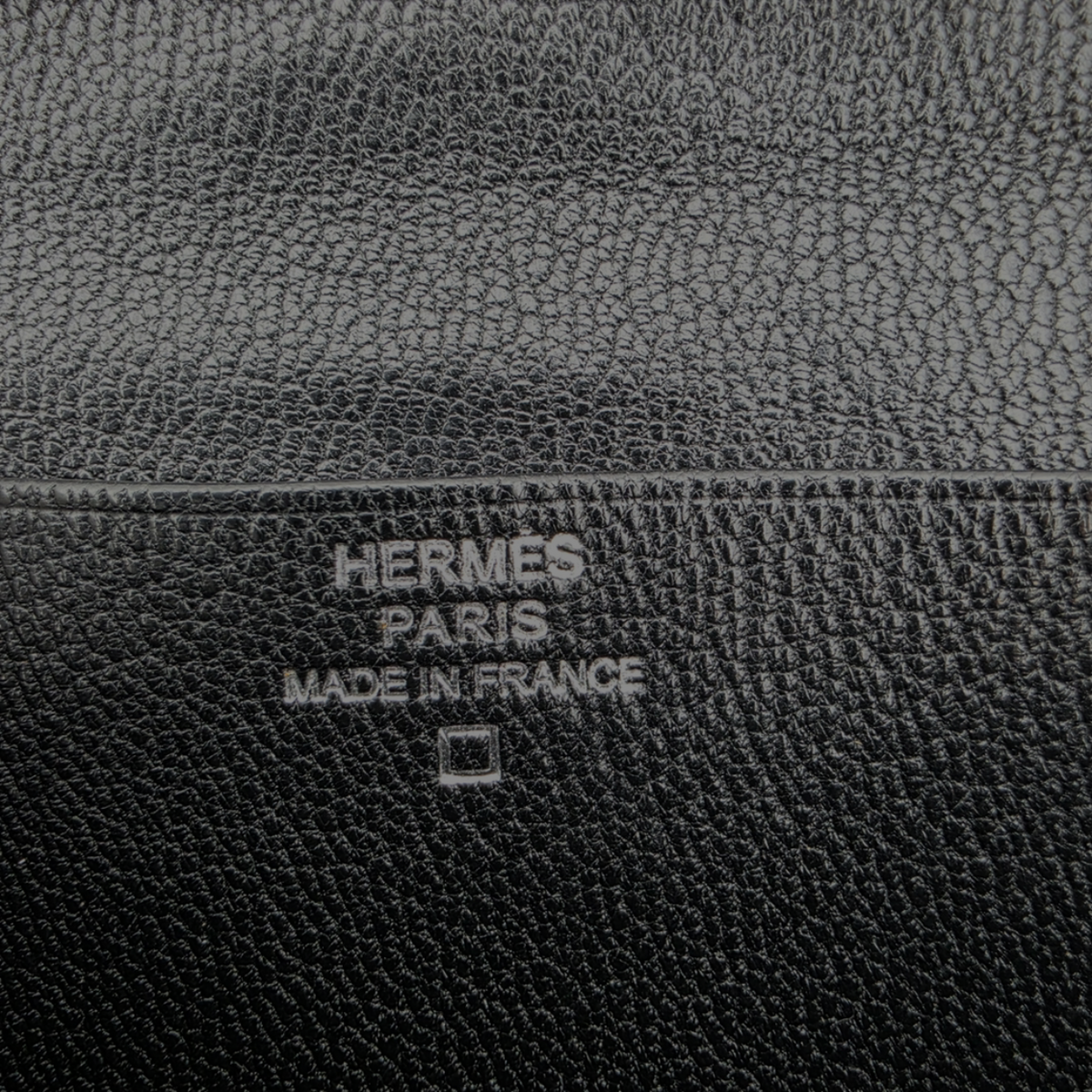 Hermès Béarn Long Wallet Alligator Leather in Noir with Aftermarket Natural Diamond H Clasp, X Stamp, 2021 | Shop Authentique Lux