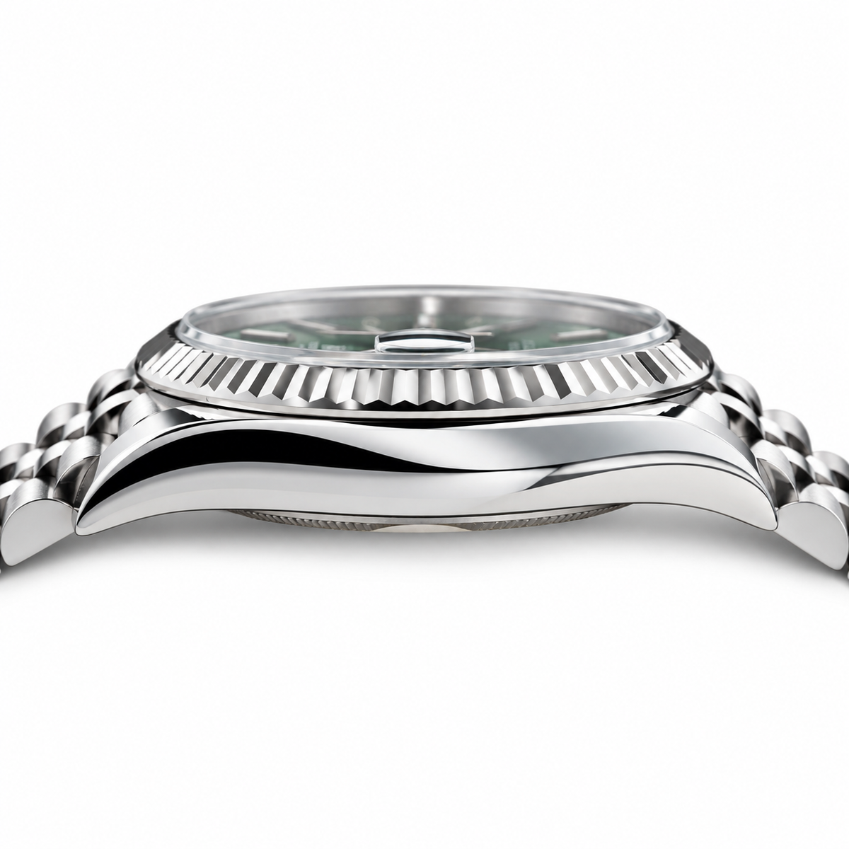 Rolex Datejust 36 126234, Green Dial, 18K White Gold Bezel, Full Set, 2025 | Shop Authentique Lux