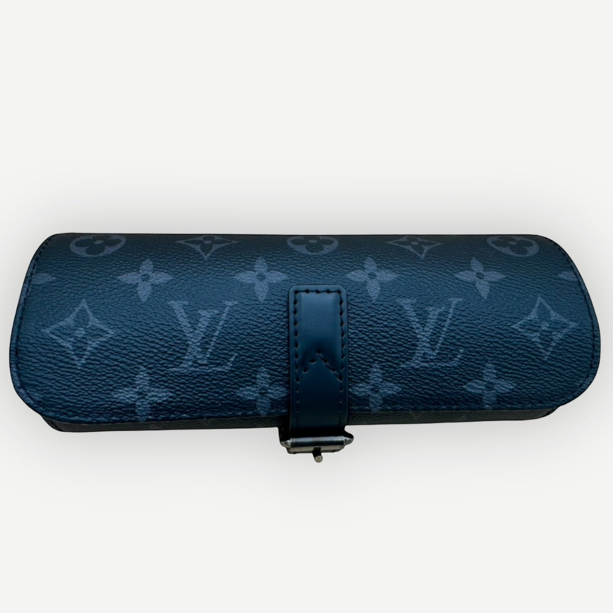 Louis Vuitton Étui 3 Montres Watch Case, Monogram Eclipse Canvas | Shop Authentique Lux