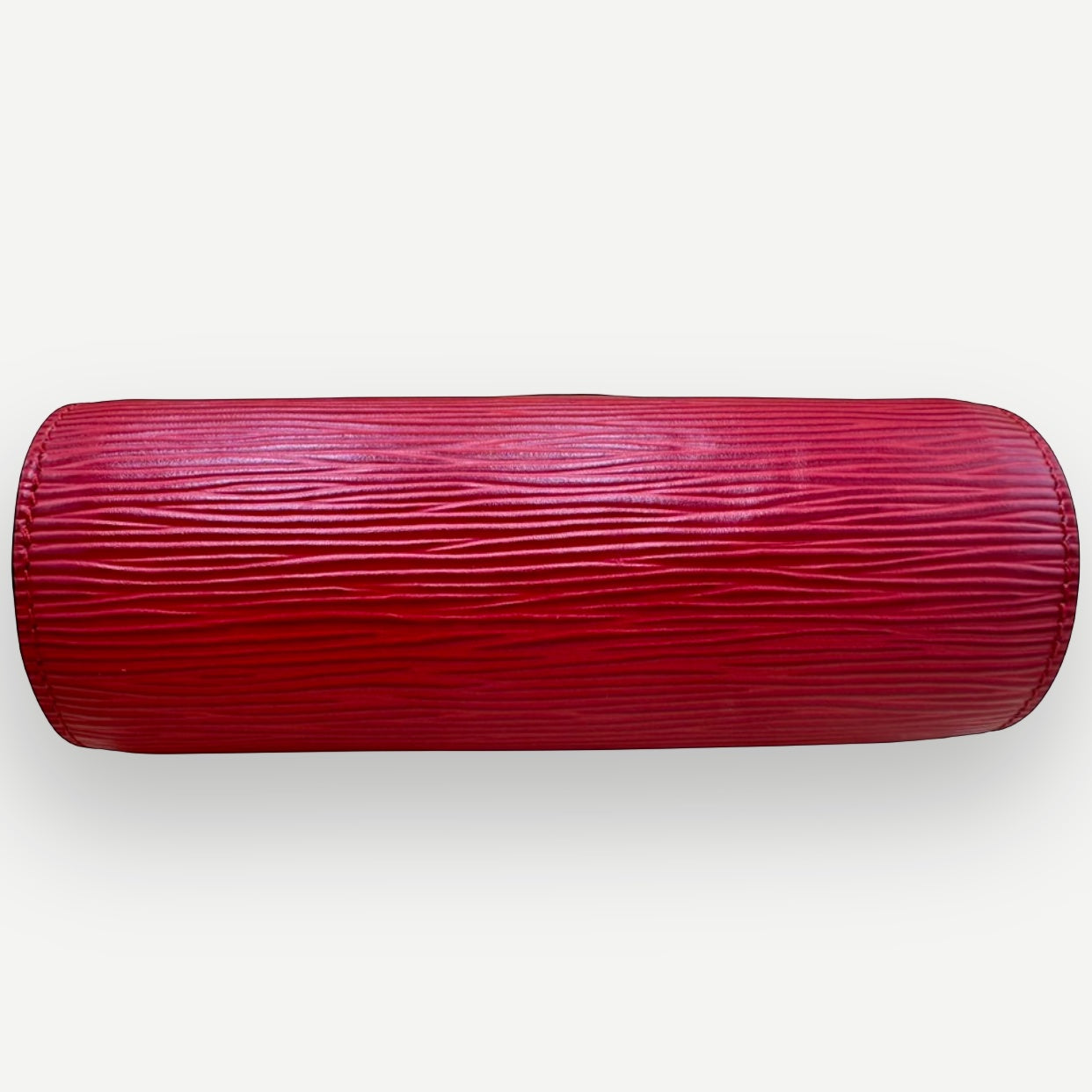 Louis Vuitton Papillon Pochette, Red Epi Leather, 2005 | Shop Authentique Lux