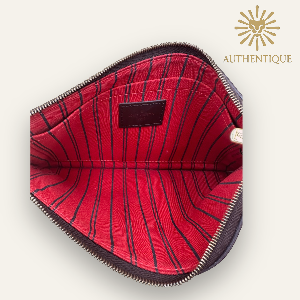 Louis Vuitton Damier Ebene Pochette | Shop Authentique Lux