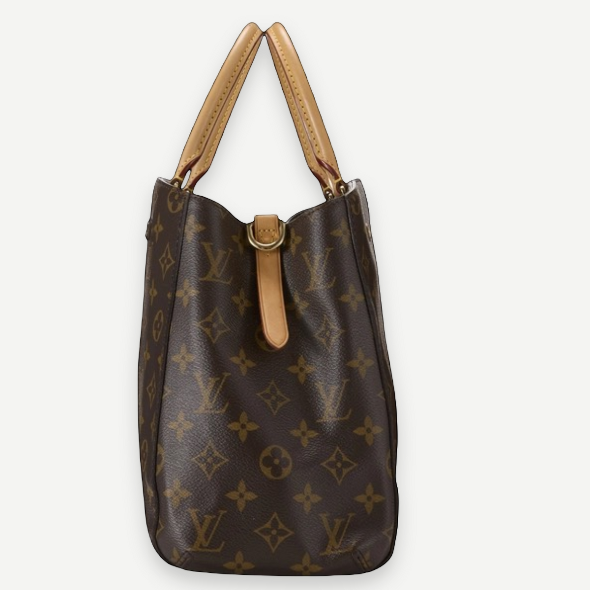 Louis Vuitton Montaigne GM Bag in Brown Monogram Canvas with Gold Hardware | Shop Authentique Lux