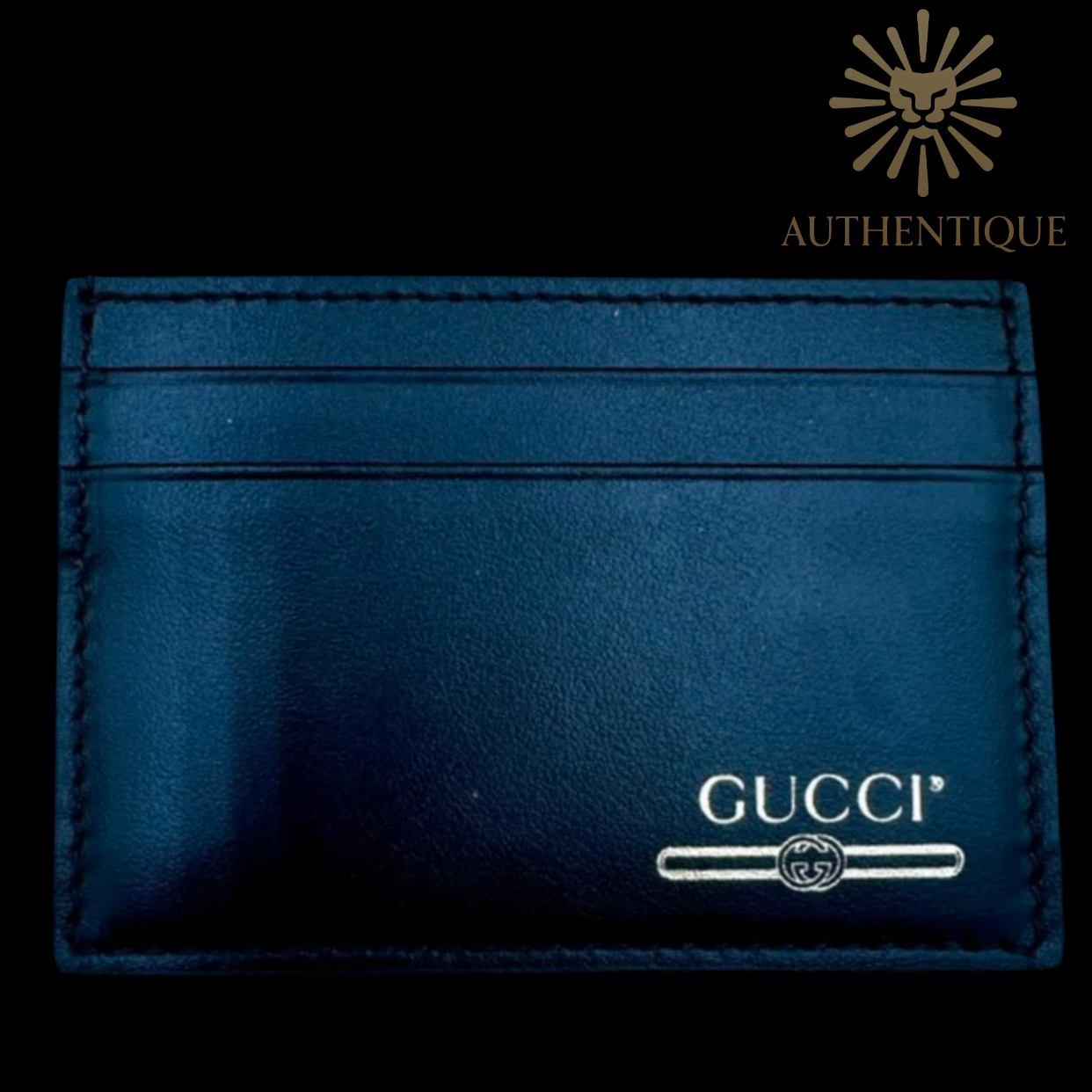 Gucci Branded Card Case Interlocking G Logo Card Holder I Authentique Lux