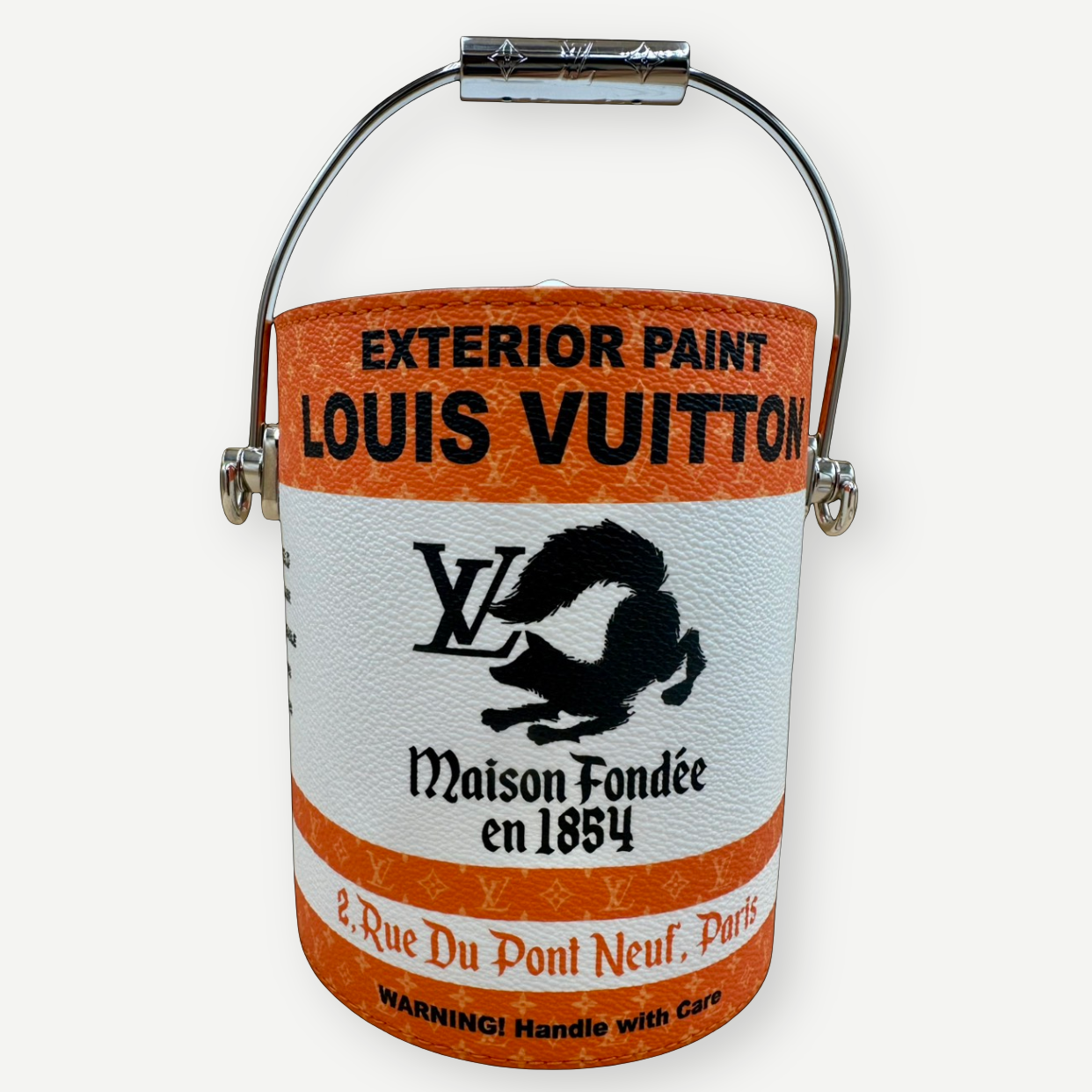Louis Vuitton 2022 Paint Can Bag Orange | Shop Authentique Lux