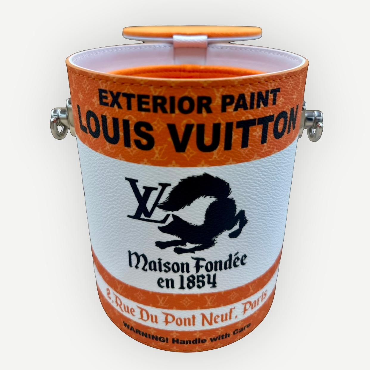 Louis Vuitton 2022 Paint Can Bag Orange | Shop Authentique Lux