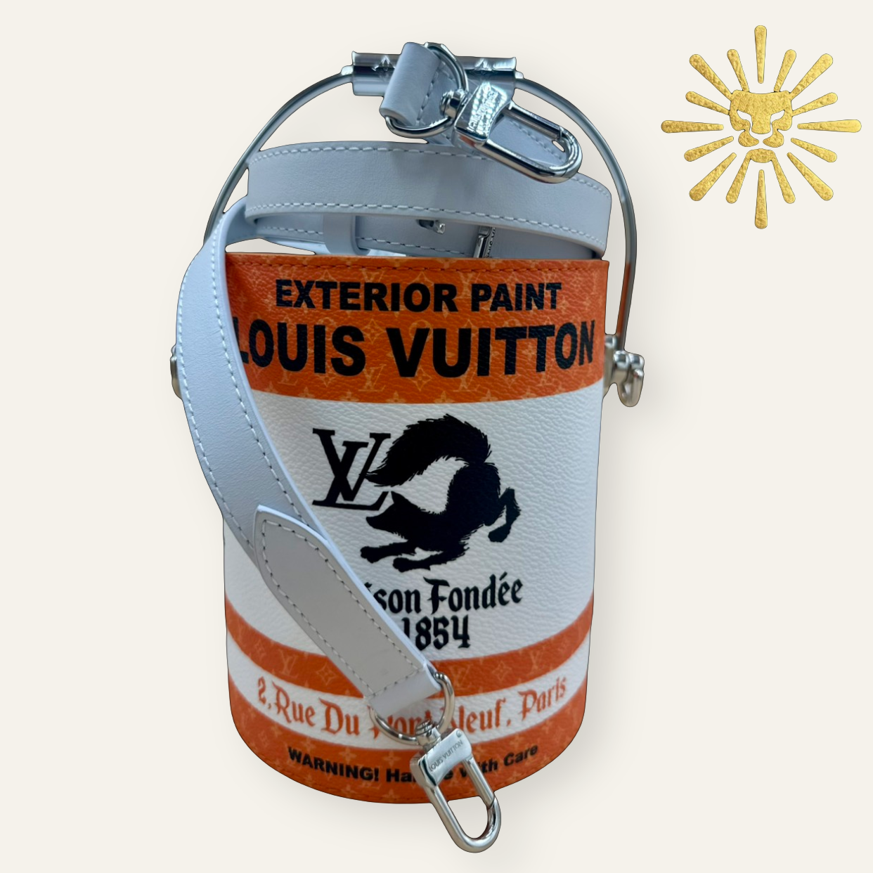 Louis Vuitton 2022 Paint Can Bag Orange | Shop Authentique Lux
