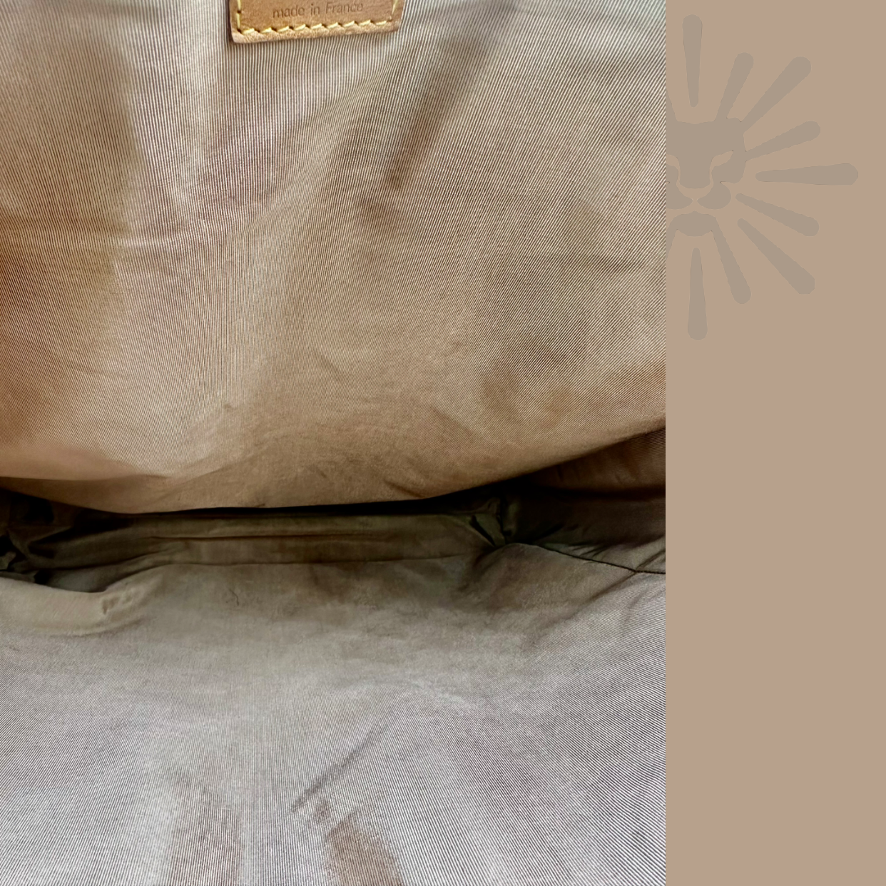 Louis Vuitton Monogram Sac Plat GM Vintage - Authentique Luxury | 100% Authentic Louis Vuitton Bag