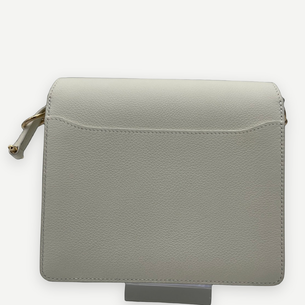 Hermès White Evercolor Roulis Mini 18 Bag, Permabrass Hardware, Z Stamp, 2021 | Shop Authentique Lux