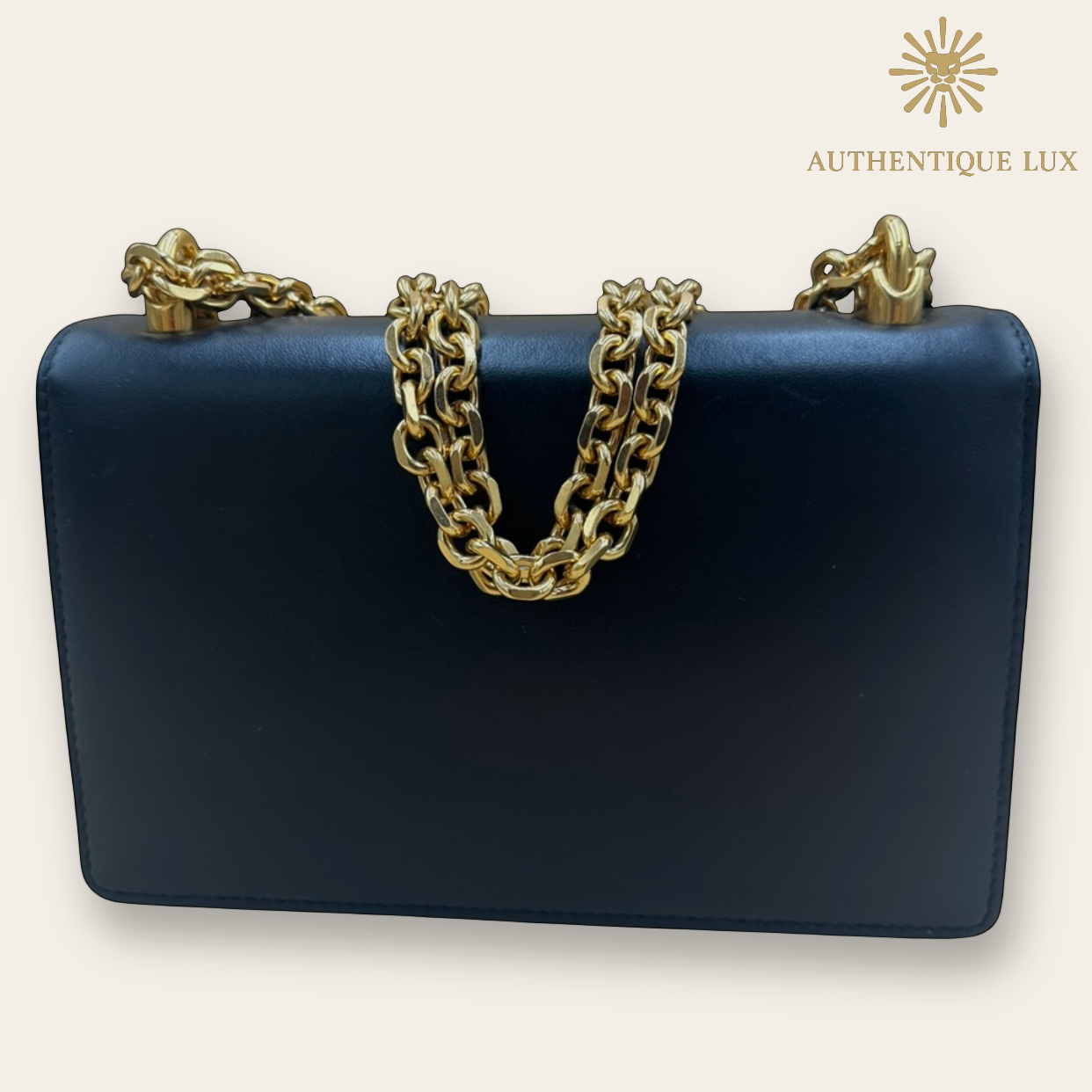 Dolce & Gabbana Nappa DG Girls Black Leather Shoulder Bag | Shop Authentique Lux