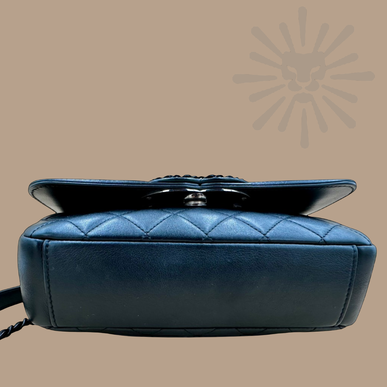 Chanel Small Filigree Flap Bag “So Black" - Authentique Luxury | 100% Authentic Chanel Bag