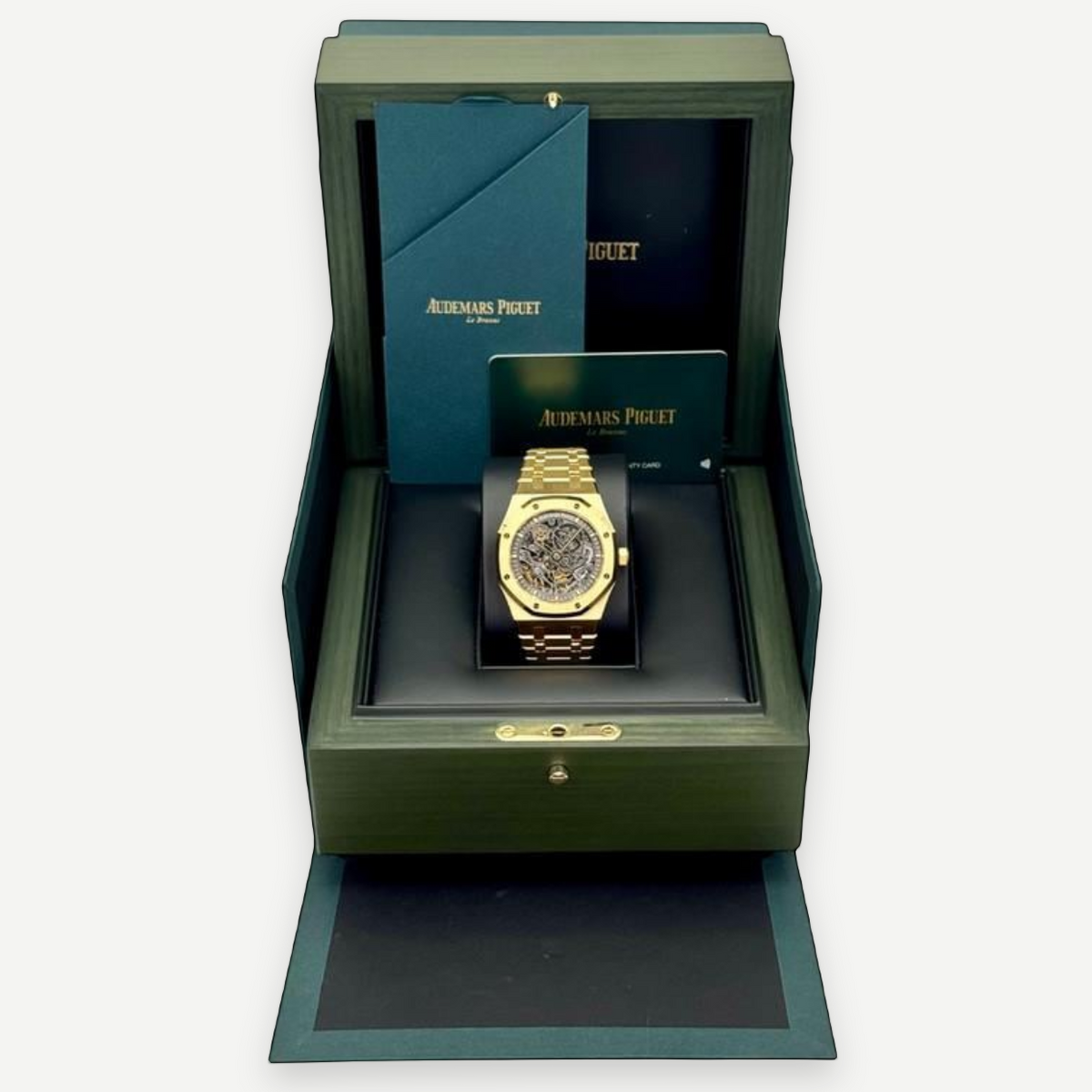 AUDEMARS PIGUET Royal Oak 15407BA with original presentation box and papers | Shop Authentique Lux
