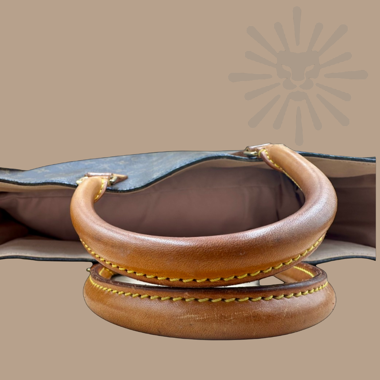 Louis Vuitton Monogram Sac Plat GM Vintage - Authentique Luxury | 100% Authentic Louis Vuitton Bag