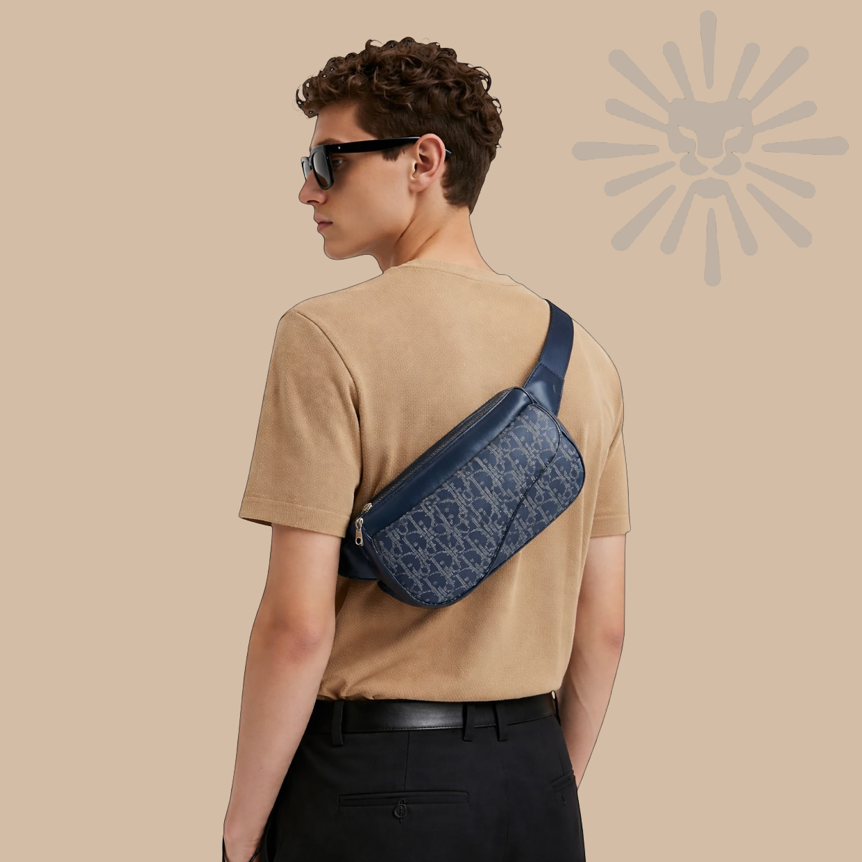 Dior Galaxy Saddle Belt Bag with Adjustable Strap – Authentique Lux