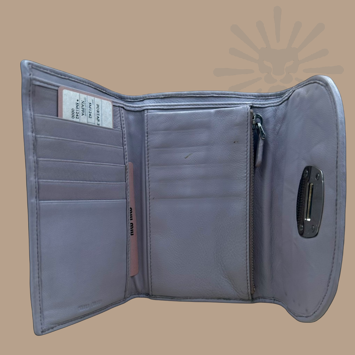 Miu Miu Leather Wallet I Authentique Lux