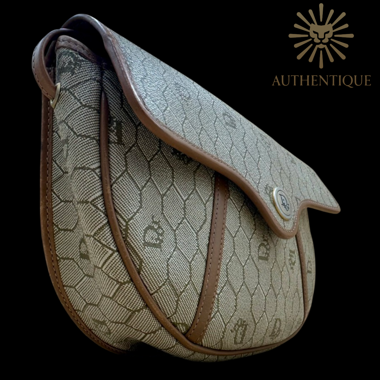 Christian Dior Vintage Honeycomb Crossbody Bag | Shop Authentique Lux