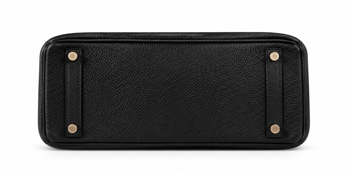 HERMÈS Birkin 30, Togo Leather, Black/Noir, Gold Hardware | Shop Authentique Lux