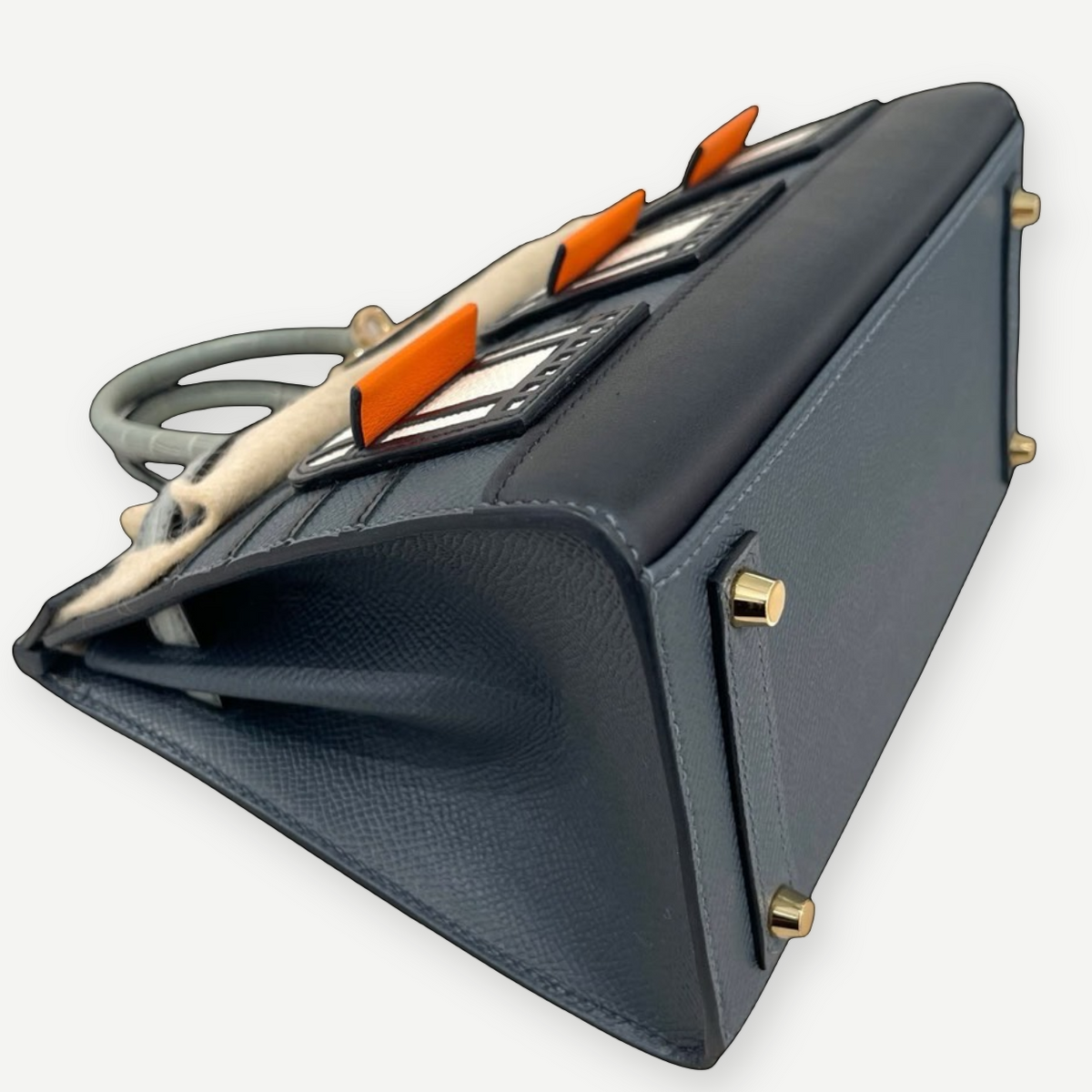 HERMÈS Birkin 20 Faubourg “House,” Gray | Shop Authentique Lux