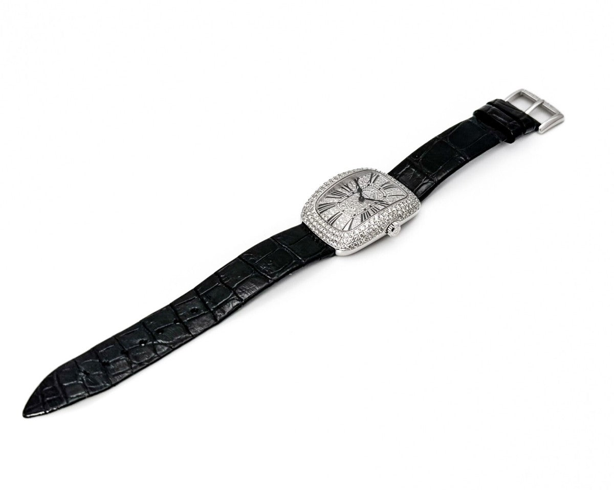 Franck Muller Galet 3002 M QZ R, Factory Diamond-Set, Full Set, 2024 | Shop Authentique Lux