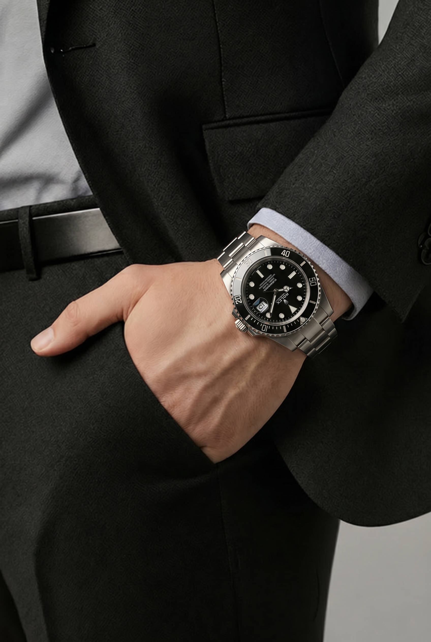 Rolex Submariner Date 16610 Black Tritium Dial Circa 1998 | Shop Authentique Lux