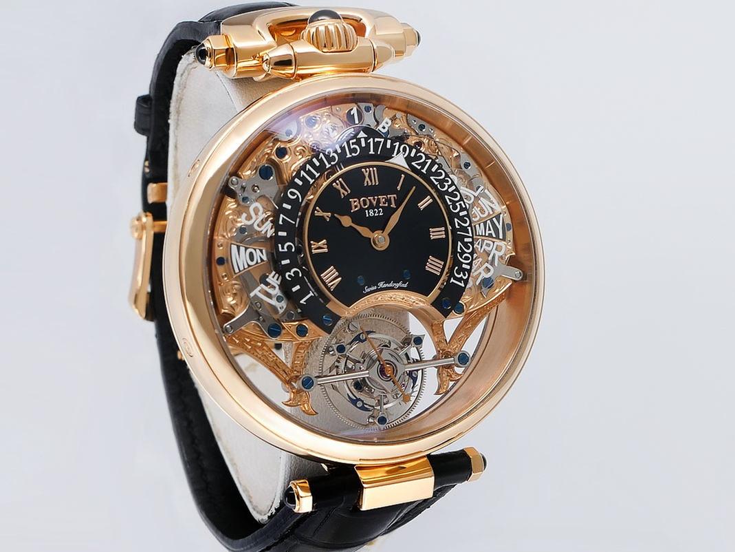Bovet Virtuoso III Tourbillon AIQPR003-15 dial detail | Shop Authentique Lux