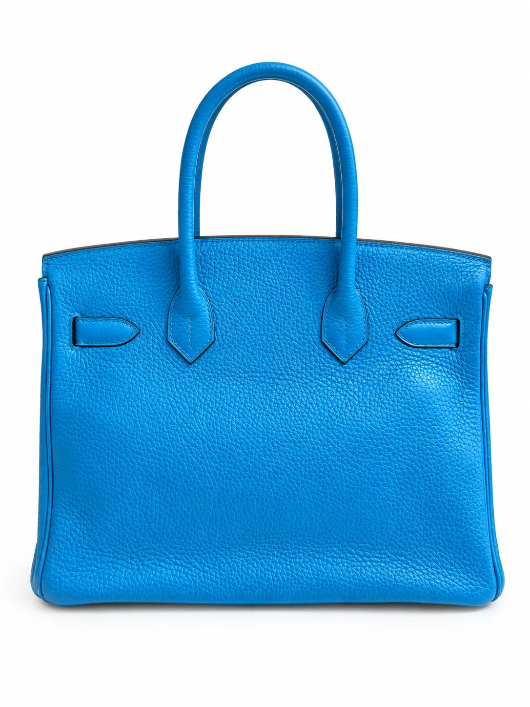 HERMÈS Bleu Zanzibar Togo Birkin 30, Palladium Hardware, 2017 | Shop Authentique Lux