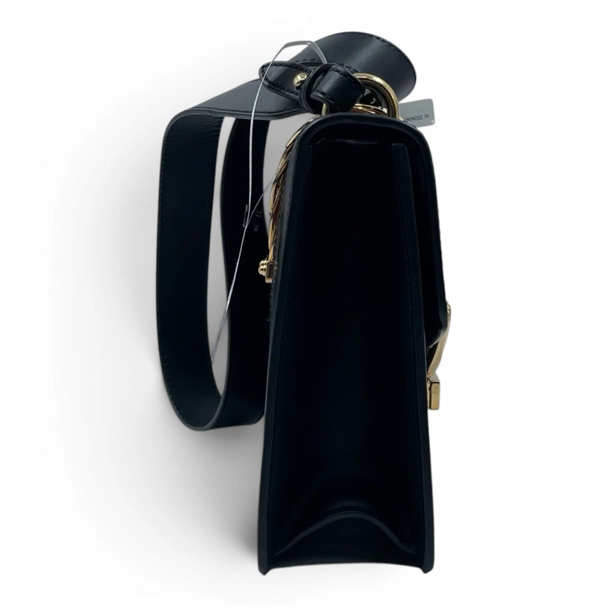 GUCCI Small Sylvie Shoulder Bag, Black Calfskin, Gold-Tone Hardware | Shop Authentique Lux