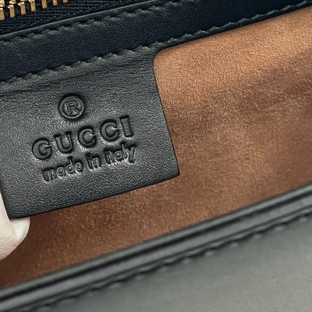GUCCI Small Sylvie Shoulder Bag, Black Calfskin, Gold-Tone Hardware | Shop Authentique Lux