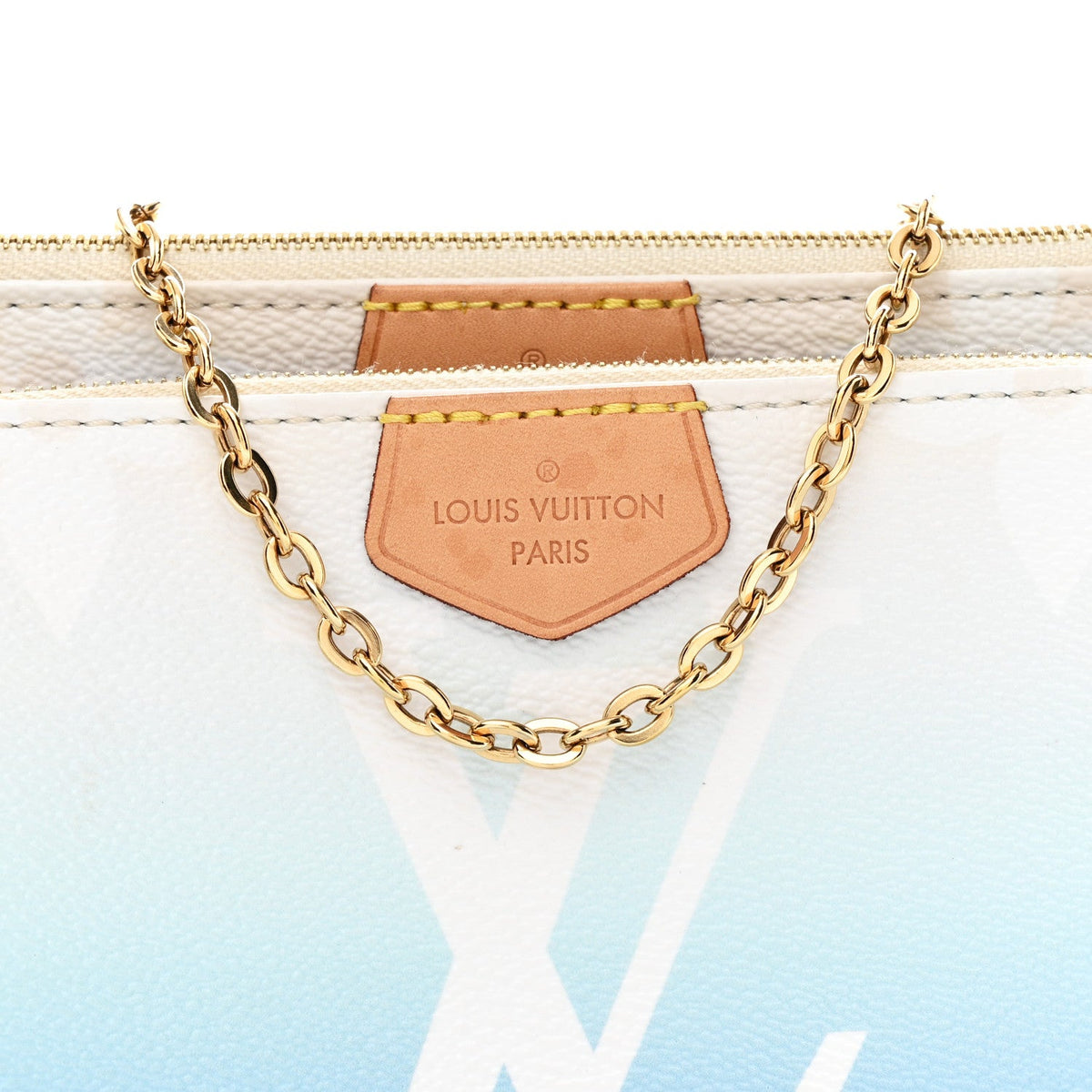LOUIS VUITTON By The Pool Multi Pochette Accessoires, Blue Monogram Giant Canvas | Shop Authentique Lux