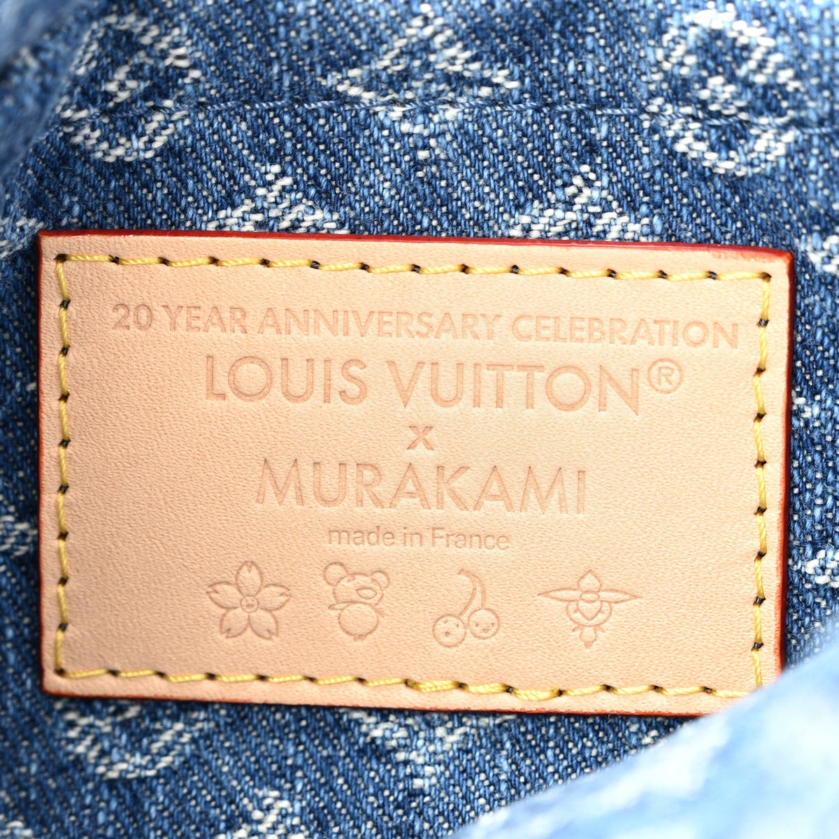 LOUIS VUITTON x Murakami anniversary label with Made in France stamp | Shop Authentique Lux