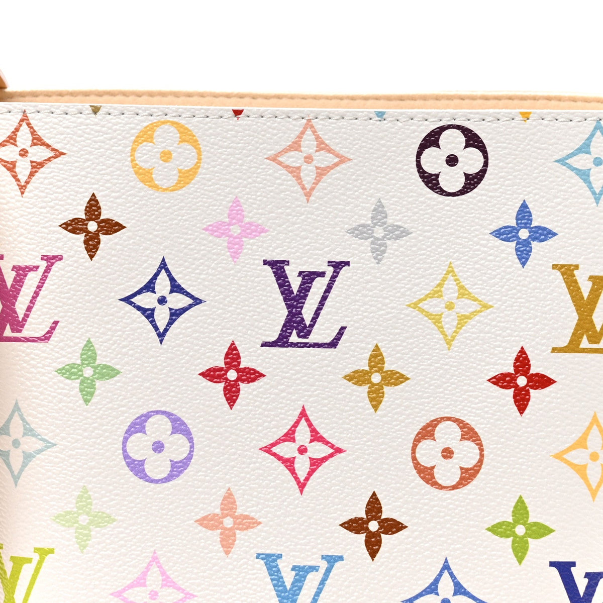 LOUIS VUITTON x Takashi Murakami All In BB photographed with matching pouch and box | Shop Authentique Lux