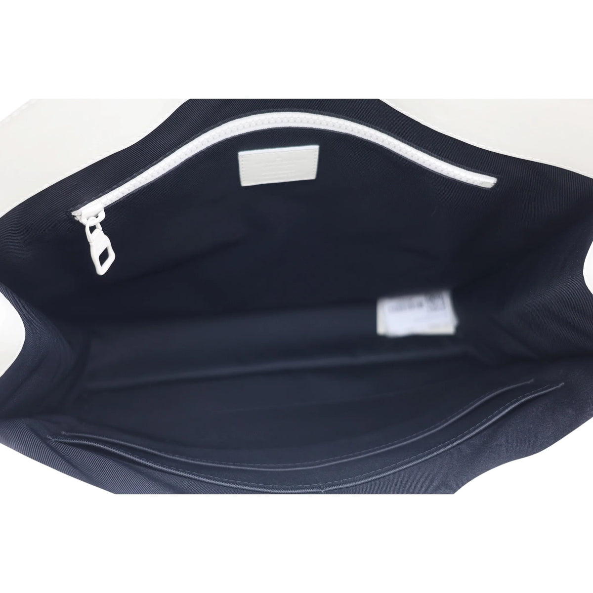 Louis Vuitton Sac Plat dark textile interior and pockets | Shop Authentique Lux