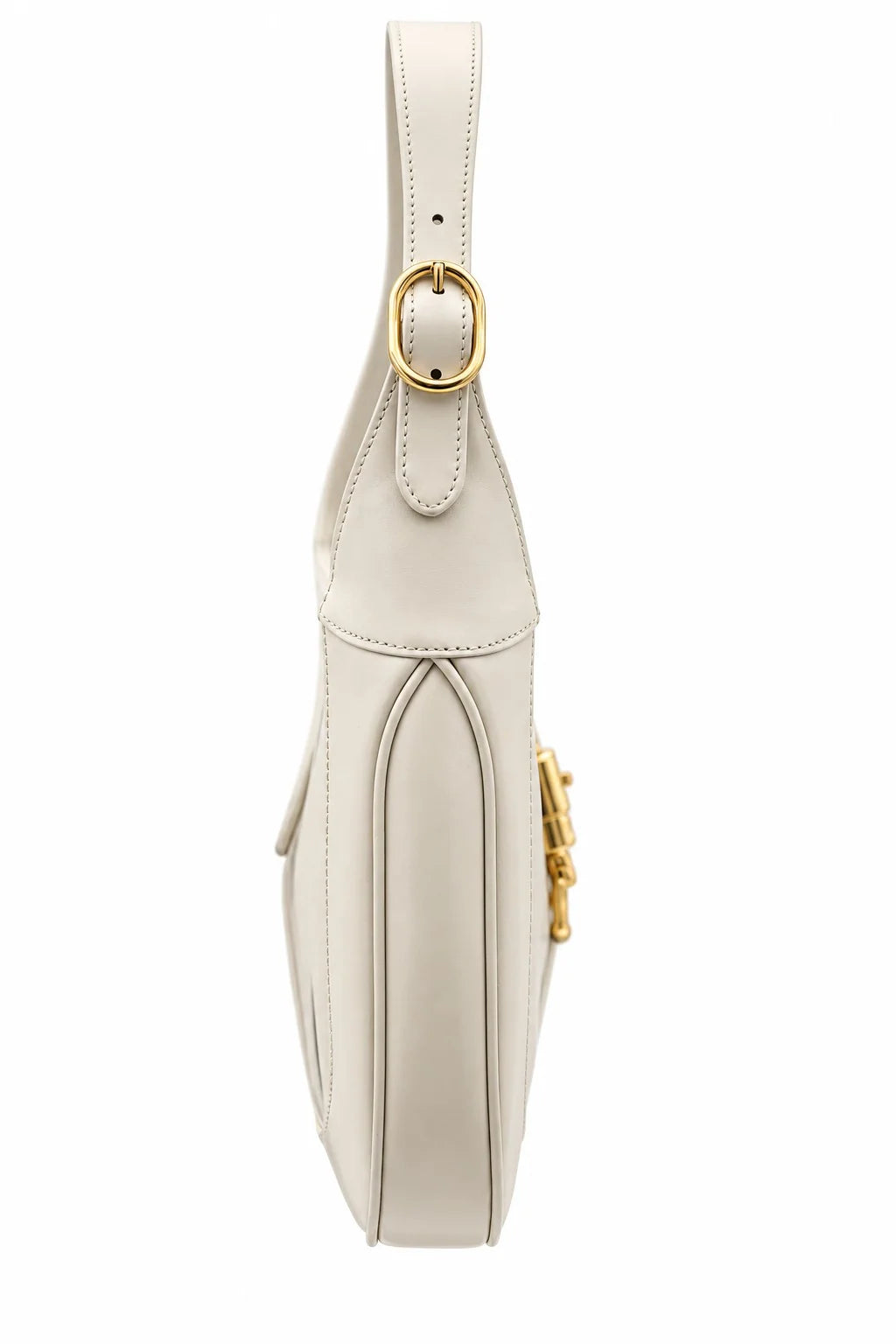 GUCCI Jackie Shoulder Bag, Ivory Leather, Gold-Tone Hardware | Shop Authentique Lux