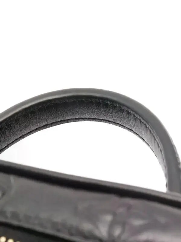 LOUIS VUITTON Vanity NV PM, Black Monogram Embossed Leather, Gold-Tone Hardware | Shop Authentique Lux