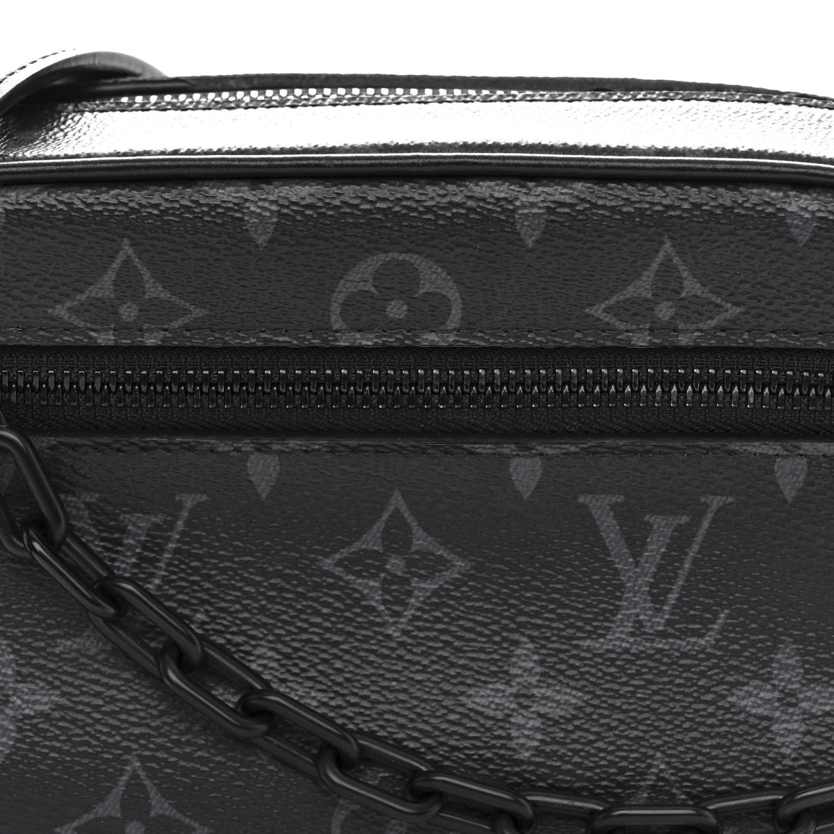 LOUIS VUITTON Mini Soft Trunk Bag, Monogram Eclipse Canvas, Matte Black Hardware | Shop Authentique Lux