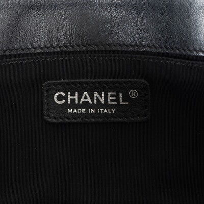 CHANEL Paris-Dallas Medium Enchained Boy Flap, Black Lambskin | Shop Authentique Lux