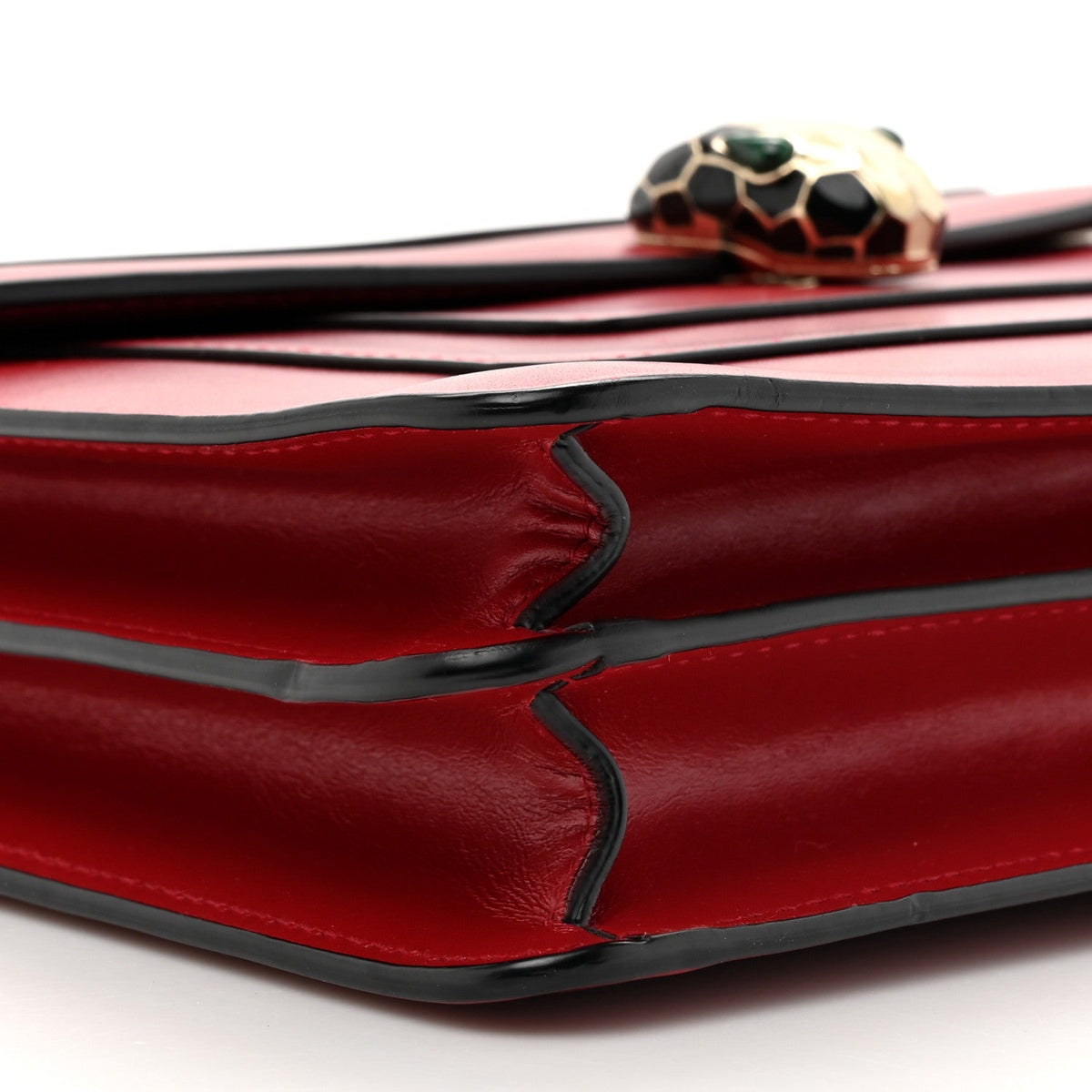 BVLGARI Serpenti Forever Shoulder Bag, Burgundy Leather | Shop Authentique Lux