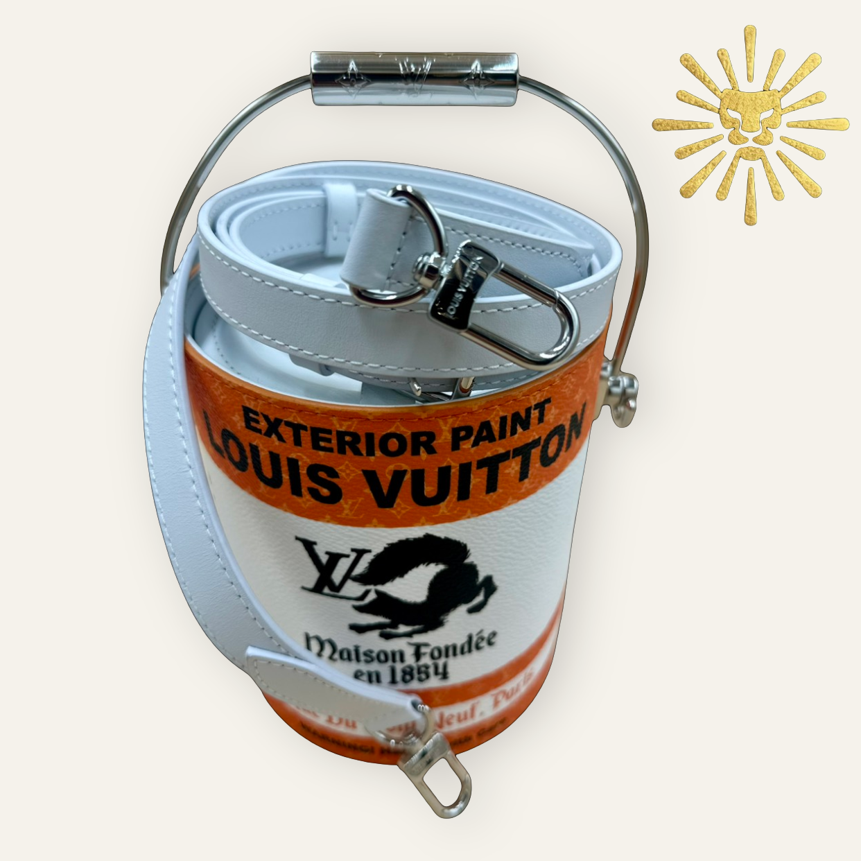 Louis Vuitton 2022 Paint Can Bag Orange | Shop Authentique Lux