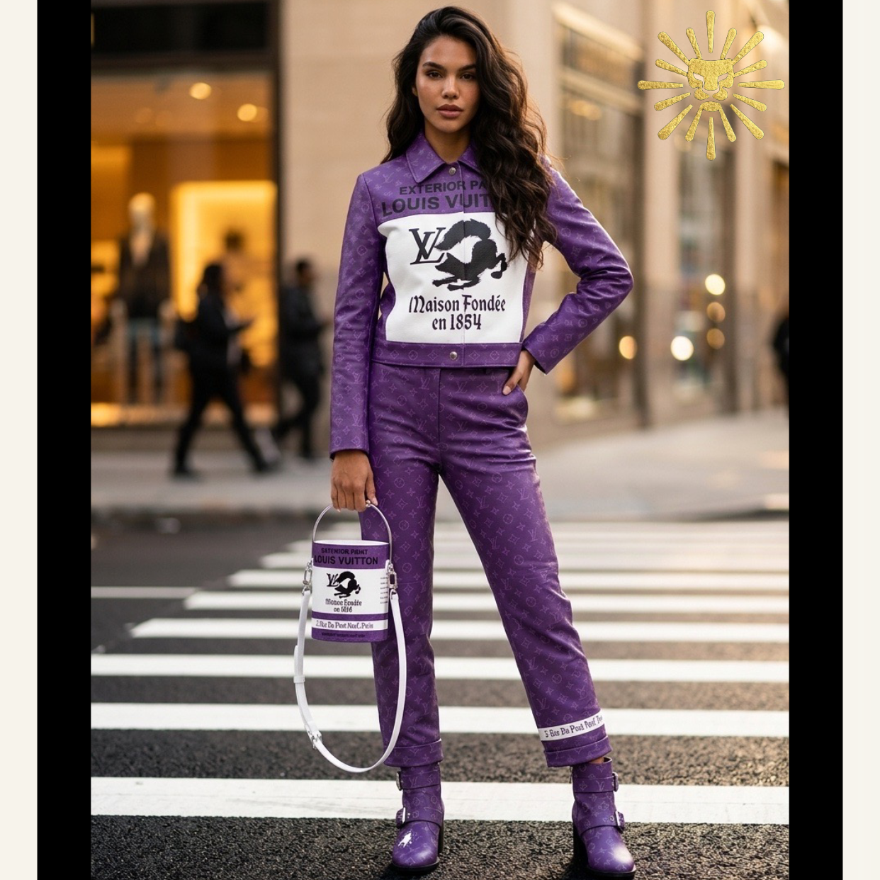 Louis Vuitton 2022 Paint Can Bag Purple | Shop Authentique Lux