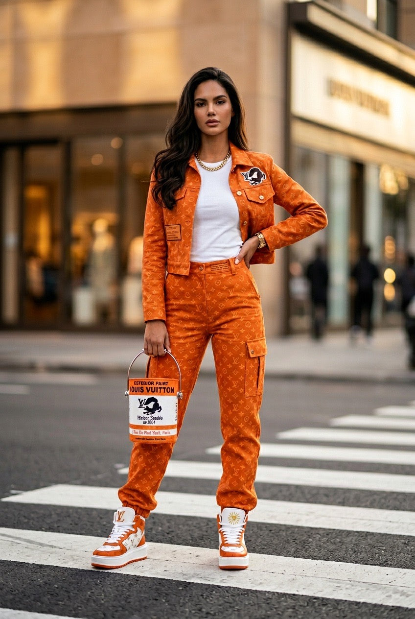 Louis Vuitton 2022 Paint Can Bag Orange | Shop Authentique Lux