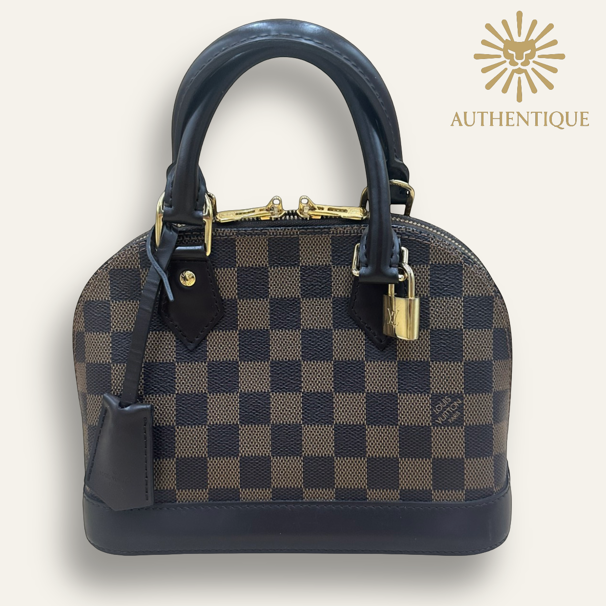 Louis Vuitton Damier Ebene Alma BB | Shop Authentique Lux
