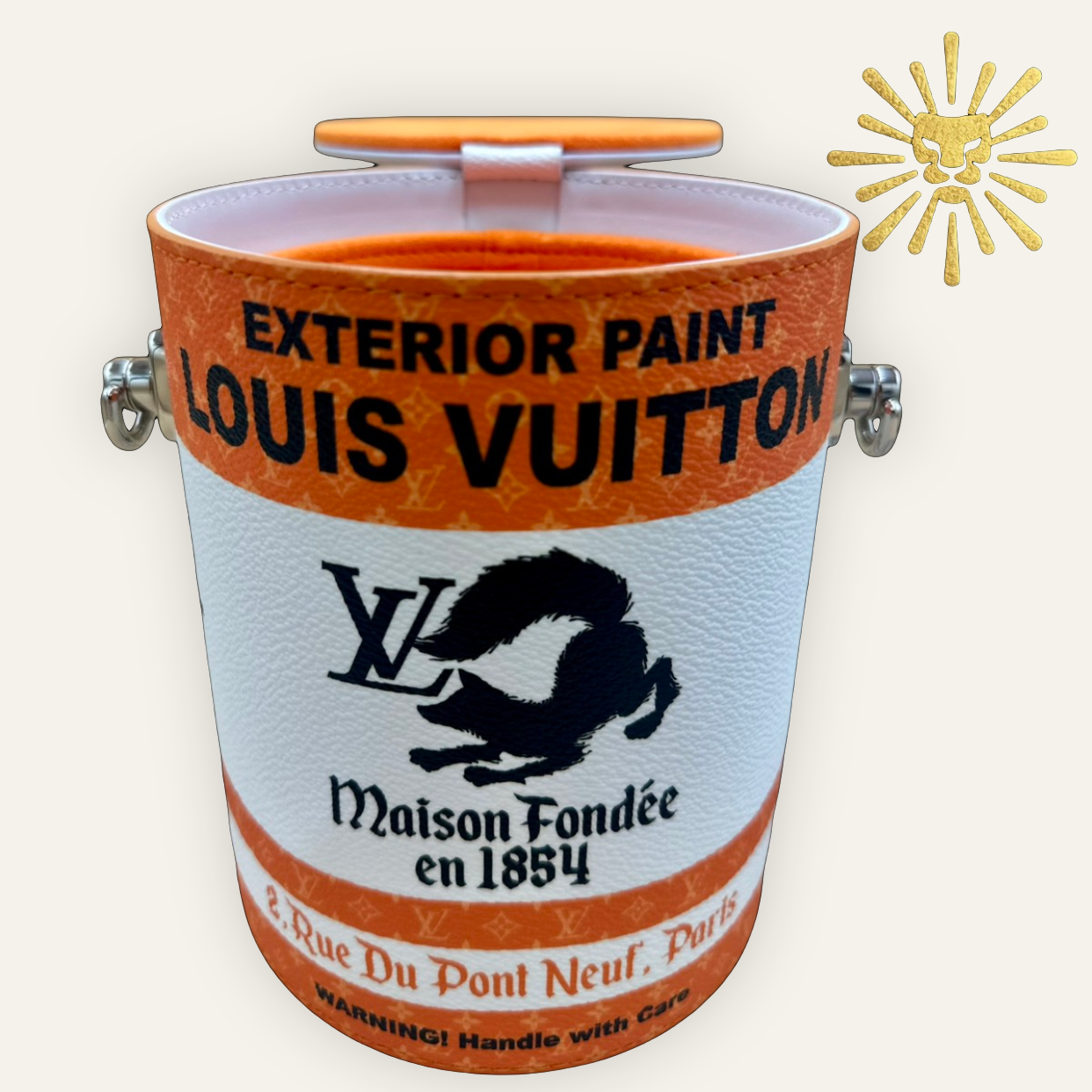 Louis Vuitton 2022 Paint Can Bag Orange | Shop Authentique Lux