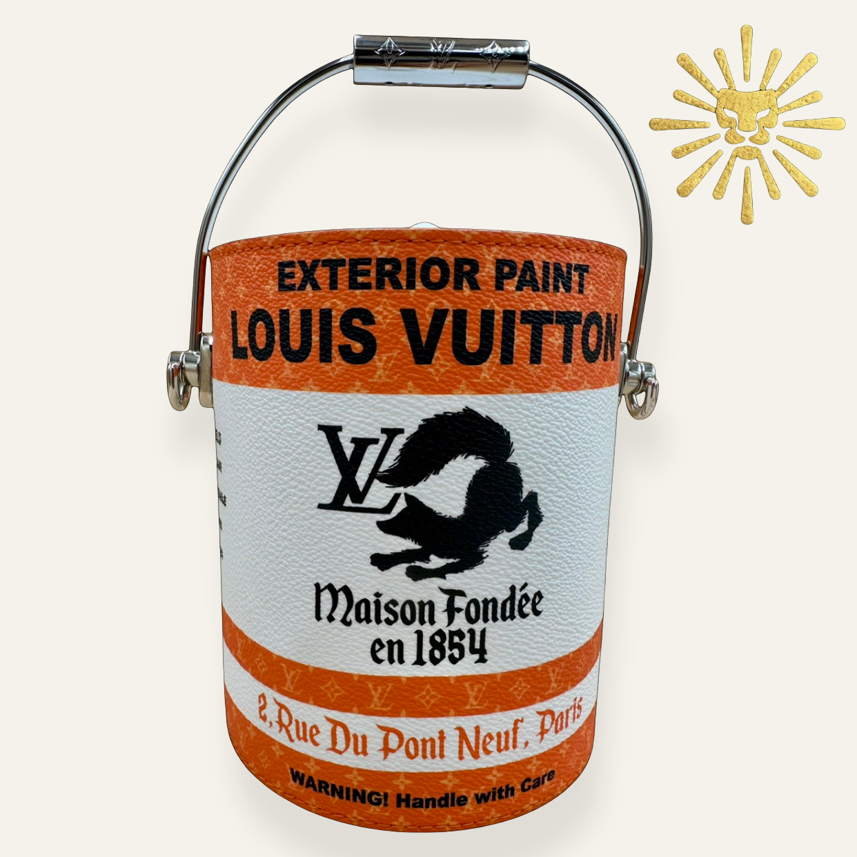 Louis Vuitton 2022 Paint Can Bag Orange | Shop Authentique Lux